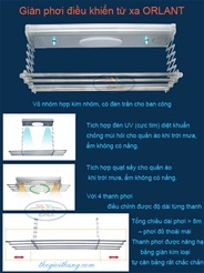 Giàn phơi điều khiển từ xa