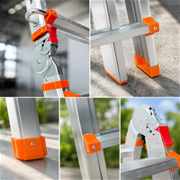 Thang nhôm rút lồng gấp trượt đa năng NKT-AM06