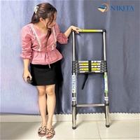 Thang INOX Rút Đơn Chống Trượt NIKITA TY-270