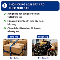 Hướng Dẫn Cách Sử Dụng Dây Cảo Hàng An Toàn Và Hiệu Quả - NIKITA
