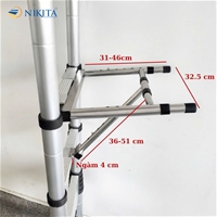 Phụ Kiện Thang Rút Đơn Hỗ Trợ Chống Cong Thang Khi Leo Cao NIKITA