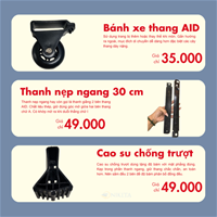 Tổng Hợp Phụ Kiện Thang Gấp, Thang Rút Đơn, Đôi NIKITA