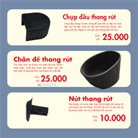 Tổng Hợp Phụ Kiện Thang Gấp, Thang Rút Đơn, Đôi NIKITA