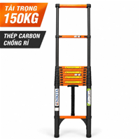 Thang Rút Đơn Thép - Cao 2m3, 6 Bậc - NIKITA IR230 Dành Cho Gia Đình