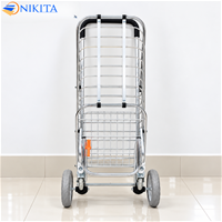 Xe Kéo Đi Chợ Đa Năng INOX ST01 NIKITA
