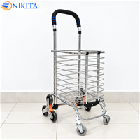 Xe Kéo Đi Chợ 8 Bánh Di Chuyển Linh Hoạt ST04