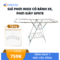 Giá Phơi Di Động Chữ A Nhập Khẩu Chính Hãng NIKITA GP078