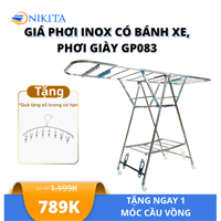 Sào Phơi Quần Áo Chữ A Gấp Gọn NIKITA GP083