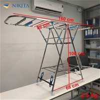 Sào Phơi Quần Áo Chữ A Gấp Gọn NIKITA GP083