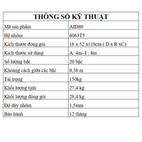 Thang nhôm rút đa năng Nikita NKT-AID80