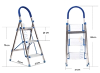 Thang ghế nhôm bậc lớn Nikita NKT-D303