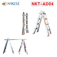 Thang nhôm gấp trượt đa năng AD04