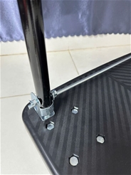 Xe Đẩy Hàng Khung Thép Có Thanh Chịu Lực, Gấp Gọn, 4 Bánh NIKITA XDH-106