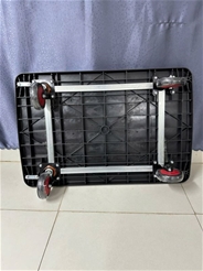 Xe Đẩy Hàng Khung Thép Có Thanh Chịu Lực, Gấp Gọn, 4 Bánh NIKITA XDH-106