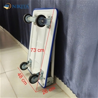 Xe Đẩy Hàng Có Tay Vịn, Gấp Gọn, 4 Bánh Xe Tiện Lợi NIKITA XDH-87