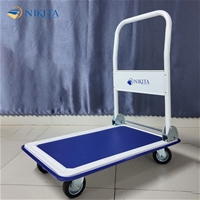 Xe Đẩy Hàng Có Tay Vịn, Gấp Gọn, 4 Bánh Xe Tiện Lợi NIKITA XDH-87