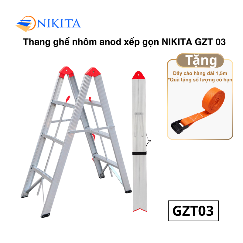 Thang ghế gấp gọn thông minh NIKITA GZT603