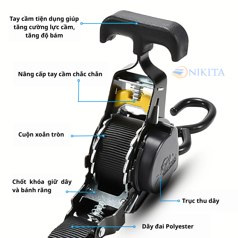 Dây Cảo Hàng Có Móc